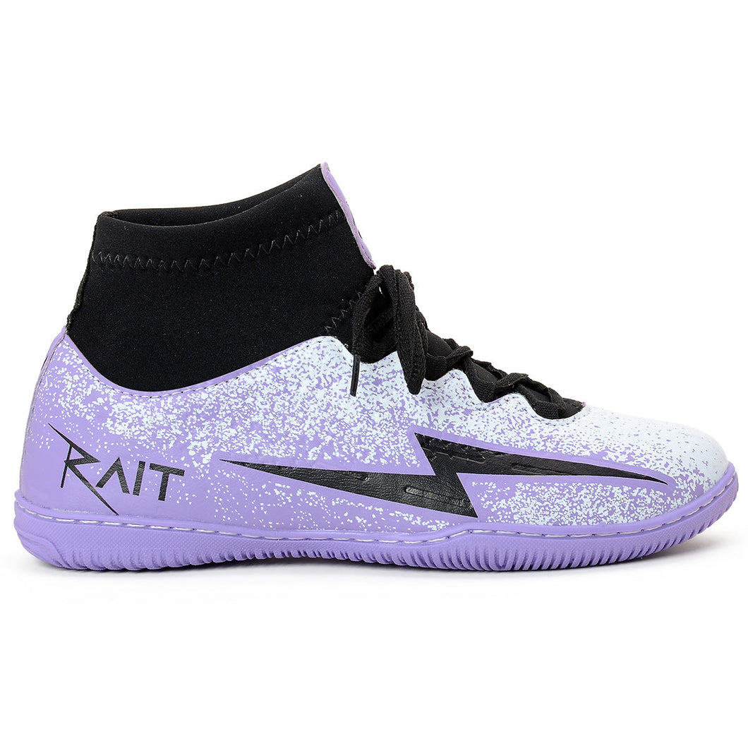 Chuteira Futsal Rait Cano Alto Kick Evolution I - Roxo/Preto