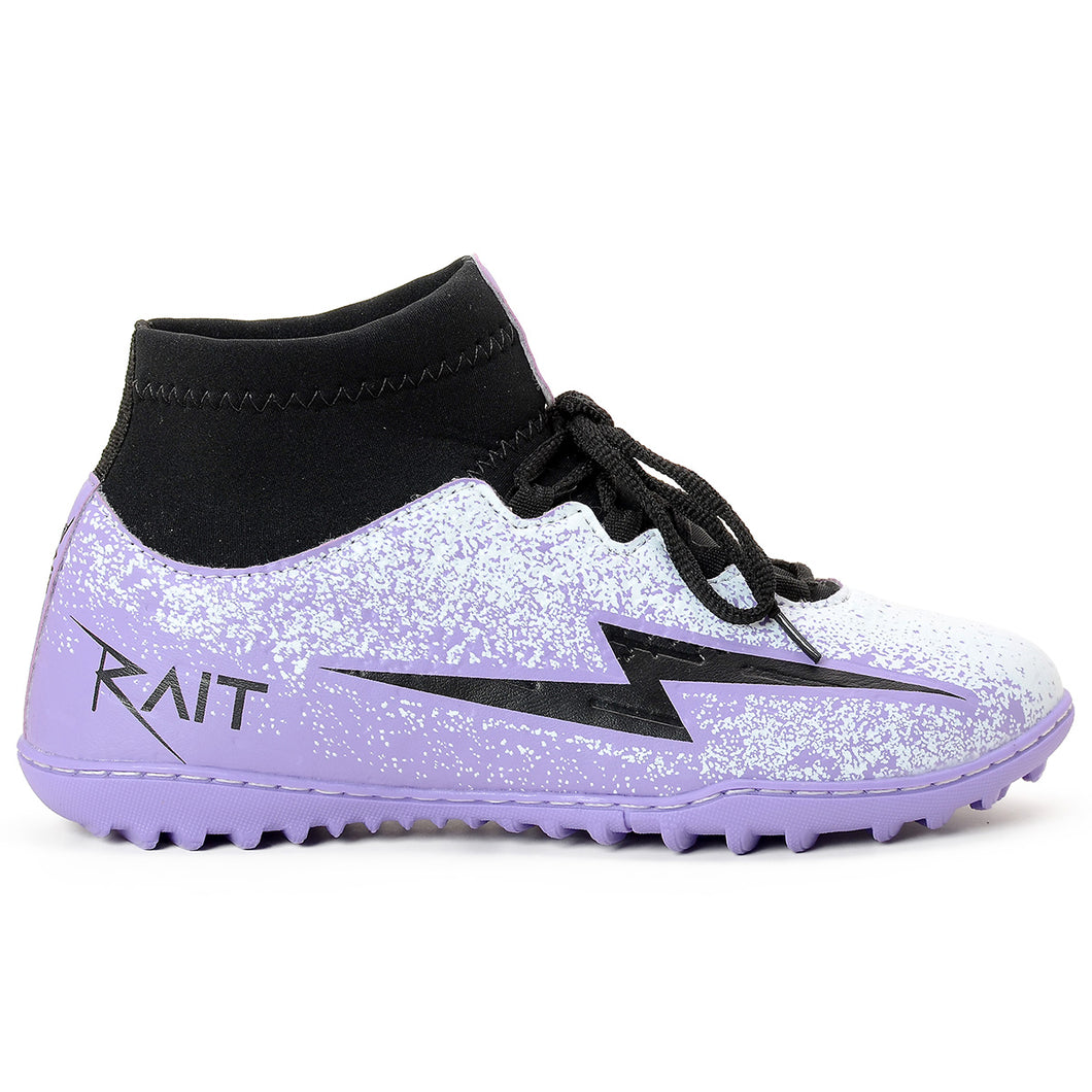 Chuteira Society Rait Cano Alto Kick Evolution I - Roxo/Preto